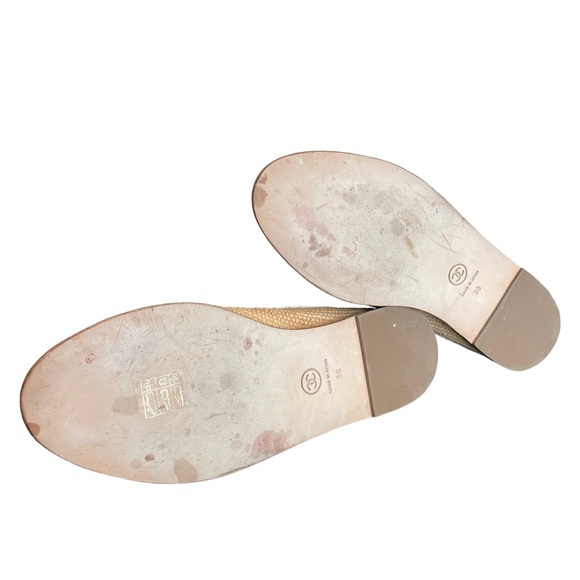 Chanel Raffia Logo Mules - Picture 3 of 3